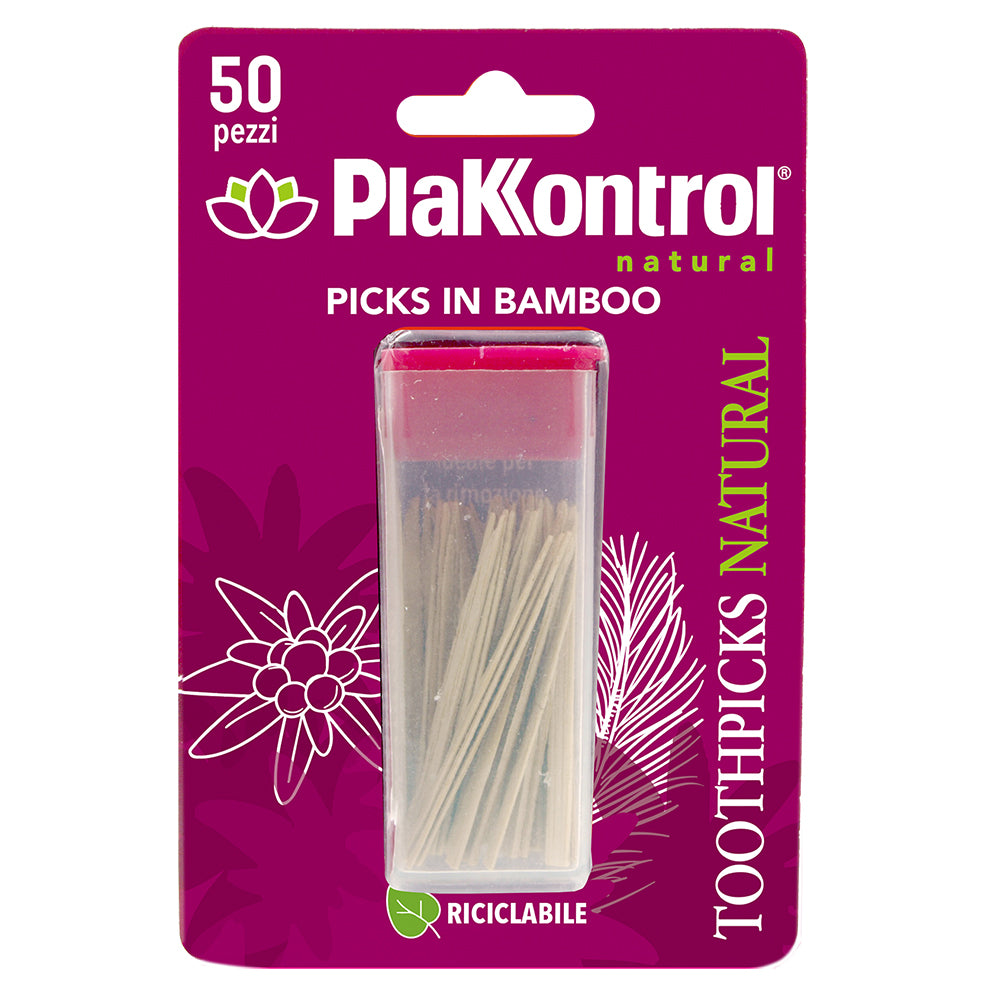 Plakkontrol® Toothpicks Natural