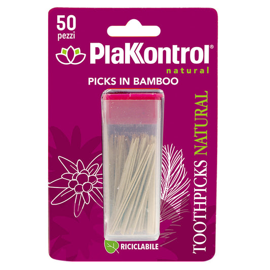 Plakkontrol® Toothpicks Natural
